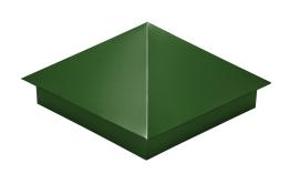 Колпак на столб 390х390мм 0,45 PE с пленкой RAL 6002 лиственно-зеленый. Цена: 1.115 руб. Артикул: 31892
