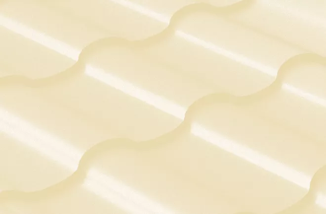 Металлочерепица Grand Line Kredo 0.5 Satin RAL 1015 светлая слоновая кость купить в санкт-петербурге