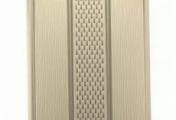 СОФИТ aquAsystem с центральной перфорацией сталь PE Matt 0.45 Zn140 (1000х303) RAL 1015 – Купить оптом и в розницу