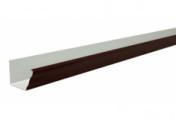 Желоб прямоугольный Vortex 127мм 3м Grand Line RR 32 Темно-коричневый – Купить оптом и в розницу