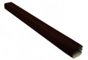 Труба прямоугольная Grand Line Vortex 1м RR 32 Темно-коричневый (полиэстер) – Купить оптом и в розницу