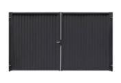 Ворота Estet 2,0х3,6 RAL 7024 GL – Купить оптом и в розницу