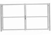 Ворота Colority Zinc Lock 2,0х3,5 RAL 7040 GL – Купить оптом и в розницу