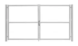 Ворота Colority Zinc Lock 2,0х3,5 RAL 7040 GL. Артикул: 24353