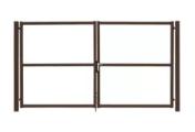 Ворота Colority Zinc Lock 2,0х3,5 RAL 8017 GL – Купить оптом и в розницу