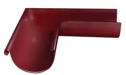 Угол желоба внешний Grand Line Vortex 90° 127 мм RAL 3005 (полиэстер). Цена: 622 руб. Артикул: GrandLine-metvod_122