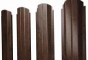 Штакетник Grand Line П-образный А фигурный 0,45 Print-double Elite Antique Wood Античный дуб – Купить оптом и в розницу