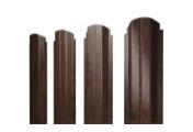 Штакетник Grand Line П -образный А 0,45 Print Premium РФ Antique Wood Античный дуб – Купить оптом и в розницу