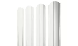 Штакетник Полукруглый Slim фигурный 0,45 Drap TX RAL 9003 сигнальный белый. Цена: 116 руб. Артикул: 38854