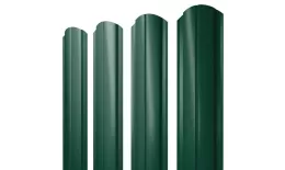 Штакетник Полукруглый Slim фигурный 0,5 PE RAL 6005 зеленый мох. Цена: 109 руб. Артикул: 38889