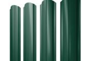 Штакетник Полукруглый Slim фигурный 0,45 Drap TX RAL 6005 зеленый мох – Купить оптом и в розницу