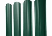 Штакетник Полукруглый Slim фигурный 0,45 Drap TX RAL 6005 зеленый мох – Купить оптом и в розницу