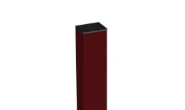 Столб 62х55х1,4х1500 RAL 3005 Красное вино GL. Цена: 1.186 руб. Артикул: 28429