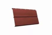 Металлический сайдинг Grand Line ЭкоБрус 3D GreenCoat Pural Matt RAL 3009 Оксидно-красный – Купить оптом и в розницу