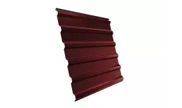 Профнастил Grand Line С10 A GreenCoat Pural 0,5 мм RAL 3009 Оксидно-красный. Артикул: C10aGL-gp3009