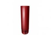 Труба круглая Grand Line 125/90 мм 3 м RR 29 Красный – Купить оптом и в розницу