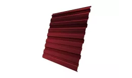 Профнастил Grand Line С10 R Satin 0,5 мм RAL 3011 Коричнево-красный. Цена: 691 руб. Артикул: profGL-s3011