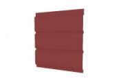 Софит металл GL без перфорации Satin 0,5 мм RAL 3011 коричнево-красный – Купить оптом и в розницу