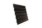 Профнастил Grand Line С20 A GreenCoat Pural 0,5 мм RAL 8019 Темно-коричневый – Купить оптом и в розницу