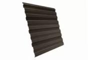 Профнастил Grand Line С10 A GreenCoat Pural Matt 0,5 мм RAL 8019 Темно-коричневый – Купить оптом и в розницу