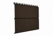 Металлический сайдинг Grand Line ЭкоБрус Gofr GreenCoat Pural Matt RAL 8019 – Купить оптом и в розницу
