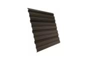 Профнастил Grand Line С10 A GreenCoat Pural 0,5 мм RAL 8019 Темно-коричневый – Купить оптом и в розницу