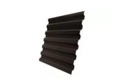 Профнастил Grand Line С21 R GreenCoat Pural Matt 0,5 мм RAL 8019 Темно-коричневый – Купить оптом и в розницу