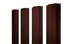 Штакетник Grand Line П -образный А 0,45 PE Double RR 32 Темно-коричневый. Цена: 95 руб. Артикул: Pobraz_163