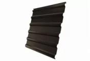Профнастил Grand Line С20 R GreenCoat Pural Matt 0,5 мм RAL 8019 Темно-коричневый – Купить оптом и в розницу