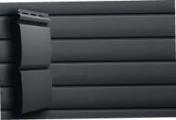 Виниловый сайдинг Grand Line Блок-хаус D4.8 Acryl Графит – Купить оптом и в розницу