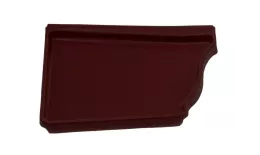 Заглушка левая Grand Line Vortex Matt 127мм RAL 8017 Коричневый. Цена: 107 руб. Артикул: GrandLine-metvod_145