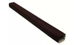 Труба прямоугольная Grand Line Vortex Matt 1м RAL 8017 Коричневый. Цена: 377 руб. Артикул: GrandLine-metvod_7