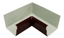 Угол желоба внутренний Grand Line Vortex Matt 90° 127 мм RR 32 Темно-коричневый. Цена: 822 руб. Артикул: GrandLine-metvod_116