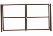 Ворота Colority Zinc Lock 1,5х3,5 RAL 8017 В.333-300-0-03 GL – Купить оптом и в розницу