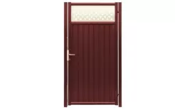 Калитка Estet Plus 2,0х1 RAL 3005/1014 GL. Артикул: 24443