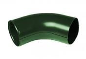 Колено трубы сливное 60° Металл Профиль "Престиж" D100 RAL 6005 Зеленый – Купить оптом и в розницу