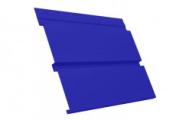 Софит металл с перфорацией GL Квадро брус PE 0,45 мм RAL 5002 ультрамариново-синий – Купить оптом и в розницу