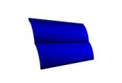 Металлический сайдинг Grand Line Блок-хаус New PE 0,45 мм RAL 5002 Ультрамариново-синий – Купить оптом и в розницу