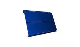 Металлический сайдинг Grand Line Вертикаль Line PE 0,45 мм RAL 5005 Сигнальный синий. Цена: 797 руб. Артикул: GrandLine-MS670