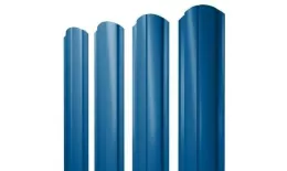 Штакетник Grand Line Slim Полукруглый фигурный 0,4 PE RAL 5005 Сигнальный синий. Цена: 94 руб. Артикул: Slim_Fig_107