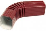 Колено трубы гофрированное Grand Line Vortex RAL 3005 Красный (полиэстер) – Купить оптом и в розницу