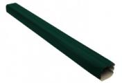 Труба прямоугольная Grand Line Vortex 1м RAL 6005 Зеленый (полиэстер) – Купить оптом и в розницу