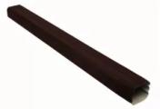 Труба прямоугольная Grand Line Vortex 1м RAL 8017 Коричневый (полиэстер) – Купить оптом и в розницу