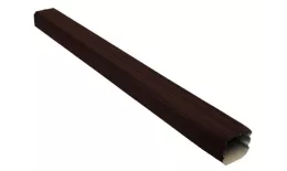 Труба прямоугольная Grand Line Vortex 1м RAL 8017 Коричневый (полиэстер). Цена: 307 руб. Артикул: GrandLine-metvod_1