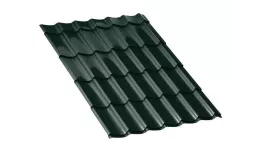 Металлочерепица Ламонтерра-Х VikingMP 0.45 мм RAL 6005. Цена: 731 руб. Артикул: sup10-6005