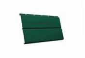 Металлический сайдинг Grand Line ЭкоБрус 3D Drap 0,45 мм RAL 6005 Зеленый мох – Купить оптом и в розницу