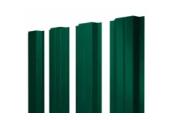 Штакетник Grand Line П -образный А 0,45 Drap RAL 6005 Зеленый мох – Купить оптом и в розницу