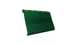 Металлический сайдинг Grand Line Вертикаль Prof Quarzit Lite 0,5 мм RAL 6005. Артикул: GrandLine-MS704