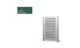 Калитка Жалюзи 1,68х1 RAL 6005 без заполнения GL. Цена: 37.823 руб. Артикул: 27376