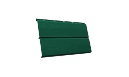 Металлический сайдинг Grand Line ЭкоБрус 3D Atlas 0,5 мм RAL 6005 Зеленый мох. Артикул: GrandLine-MS1229